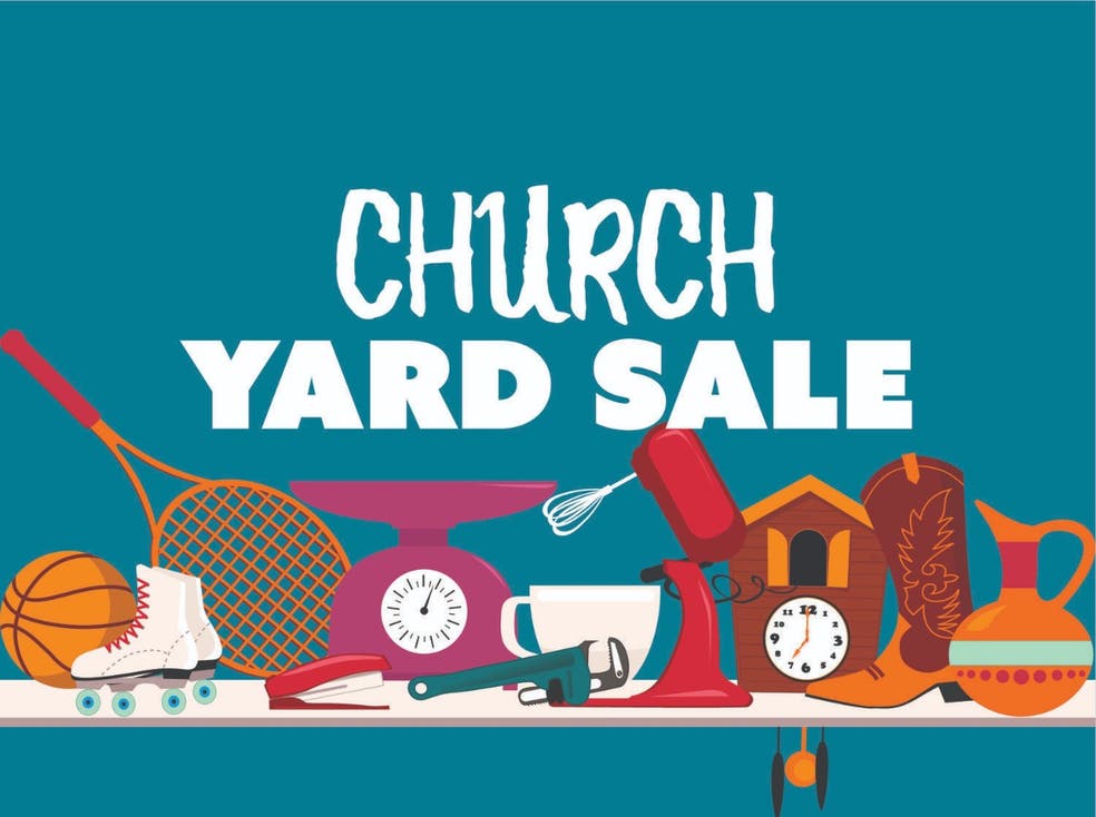 Trinity Garage Sale This Saturday 19 October 2024